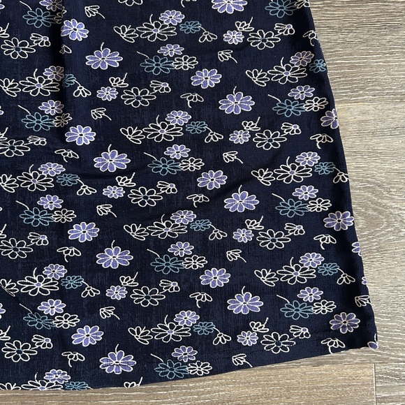 Accomplice Vintage Navy Floral Mini Dress - Picture 5 of 7